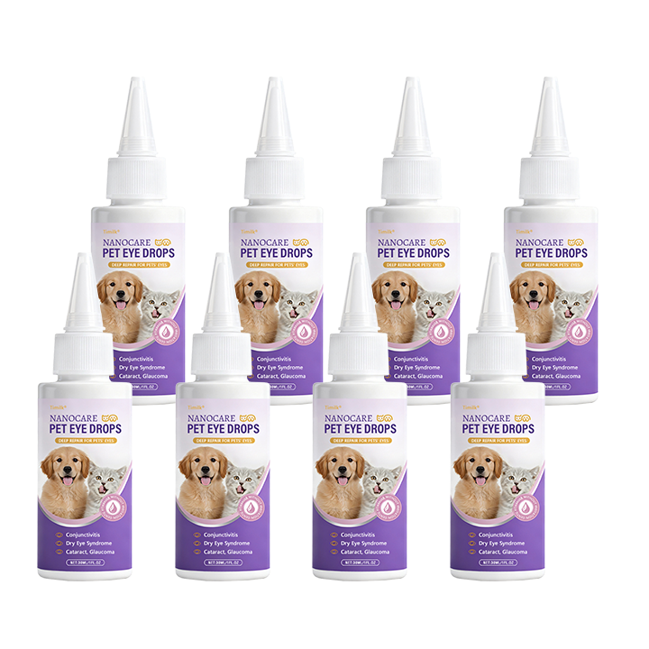 Timilk® NanoCare Pet Eye Drops  👩‍⚕️ FDA Approved | Relieves Conjunctivitis, Dry Eyes, Cataracts & Keratitis 🐶🐱
