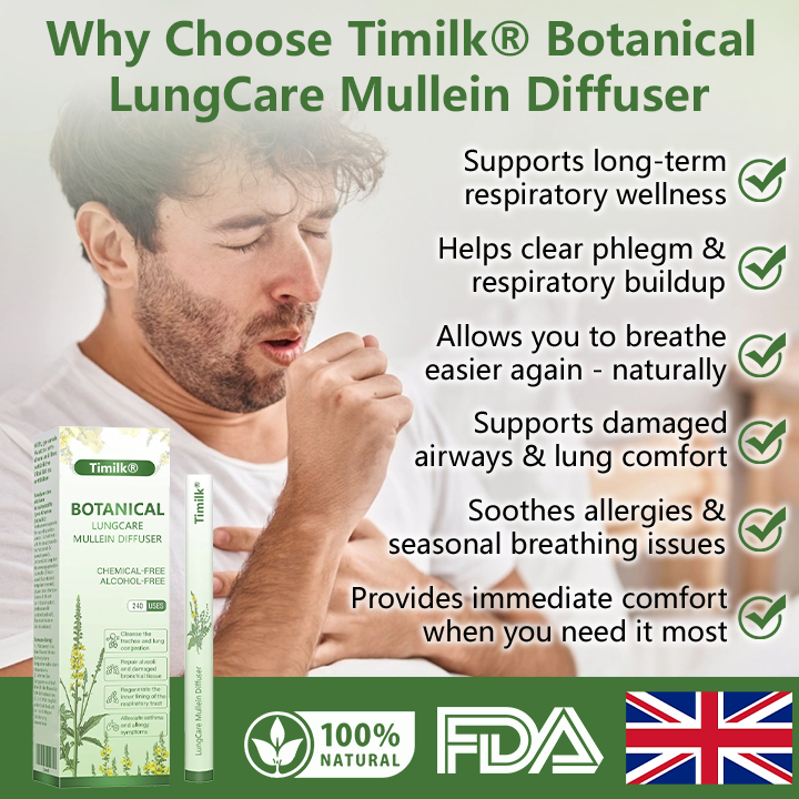 Timilk® Botanical LungCare Mullein Diffuser